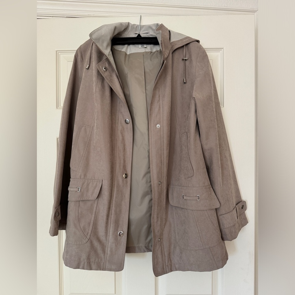Beige Windbreaker